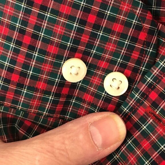 LRL Lauren Ralph Lauren Button Down Plaid Shirt - Picture 4 of 9